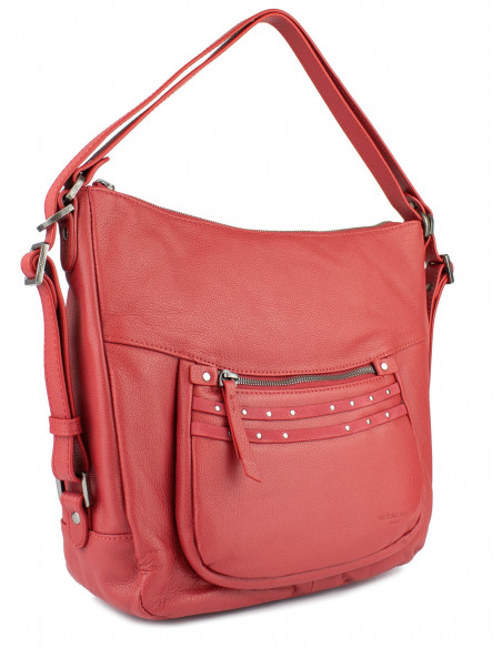 Dámská kožená kabelka-batoh 2v1 Hexagona Clamart