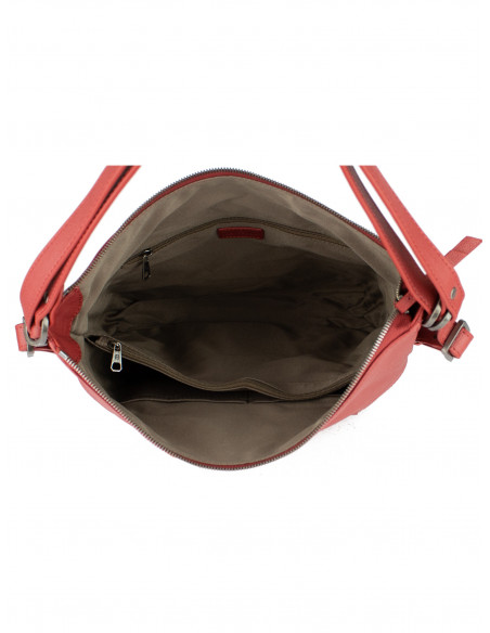 Dámská kožená kabelka-batoh 2v1 Hexagona Clamart