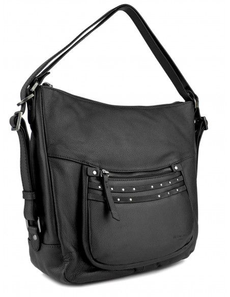 Dámská kožená kabelka-batoh 2v1 Hexagona Clamart