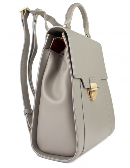 Dámský elegantní kožený batoh Hexagona Colombes