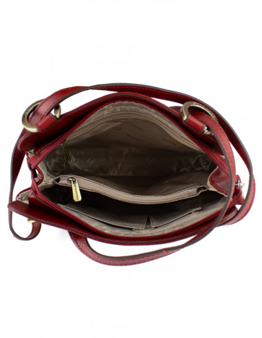 Dámská kožená kabelka a batoh 2v1 Hexagona Grenoble