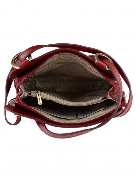 Dámská kožená kabelka a batoh 2v1 Hexagona Grenoble