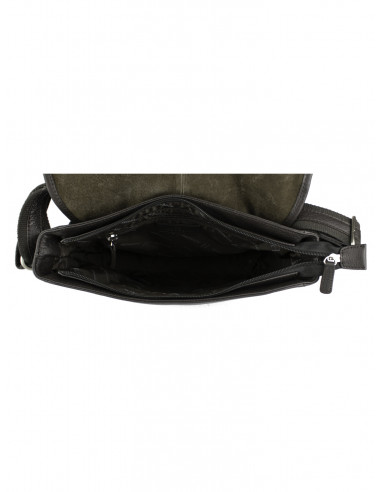 Kožená taška crossbody Hexagona Ewald