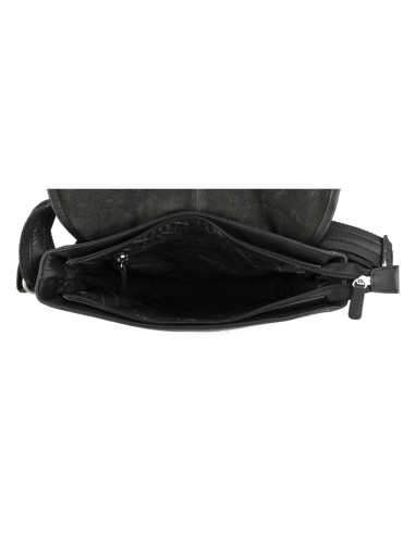 Kožená taška crossbody Hexagona Ewald