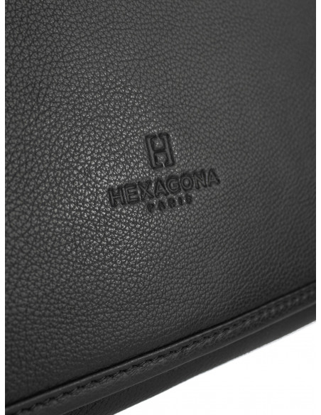 Kožená taška crossbody Hexagona Ewald