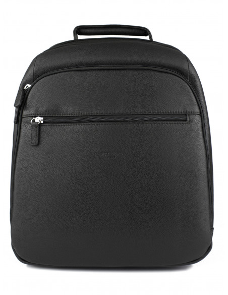 Kožený batoh na notebook Hexagona Darien v městském stylu