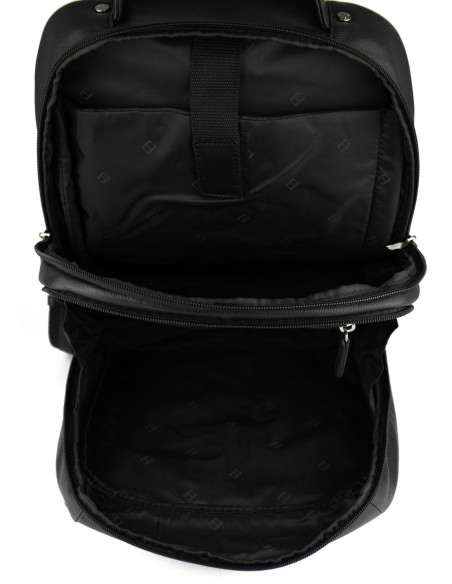 Kožený batoh na notebook Hexagona Darien v městském stylu