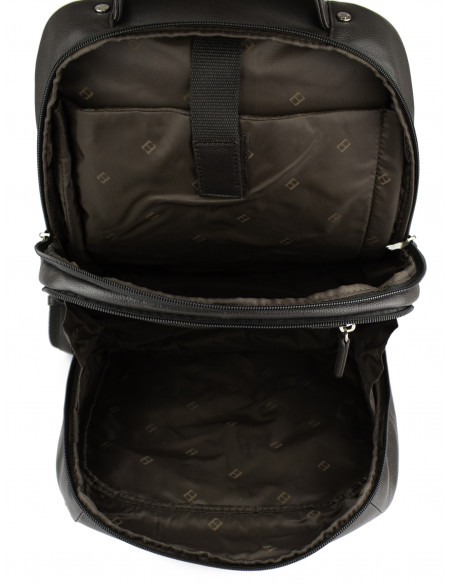 Kožený batoh na notebook Hexagona Darien v městském stylu