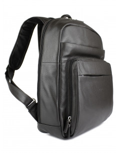 Kožený batoh na notebook Hexagona Benny v městském stylu 2