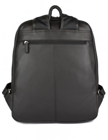 Kožený batoh na notebook Hexagona Benny v městském stylu