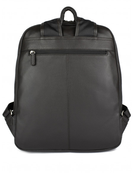 Kožený batoh na notebook Hexagona Benny v městském stylu