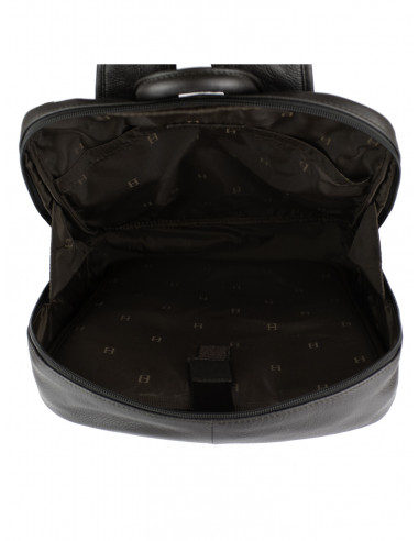 Kožený batoh na notebook Hexagona Benny v městském stylu