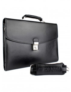 Kožená aktovka Hexagona Barney 2