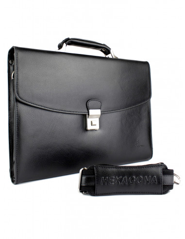 Kožená aktovka Hexagona Barney