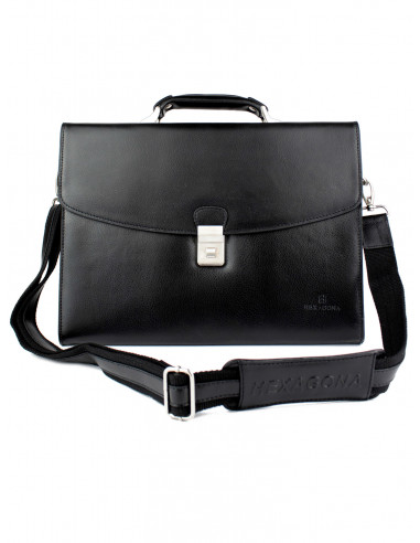 Kožená aktovka Hexagona Barney