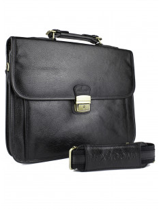 Pánská kožená aktovka Hexagona Bruno 2