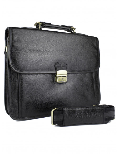 Pánská kožená aktovka Hexagona Bruno