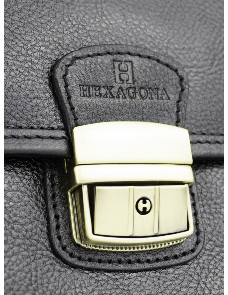 Pánská kožená aktovka Hexagona Bruno