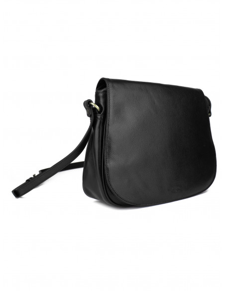 Dámská kožená kabelka crossbody Hexagona Hana