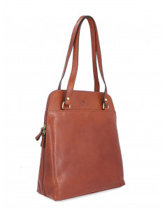Dámská italská kožená kabelka/batoh 2v1 Cristina Rui Lisa