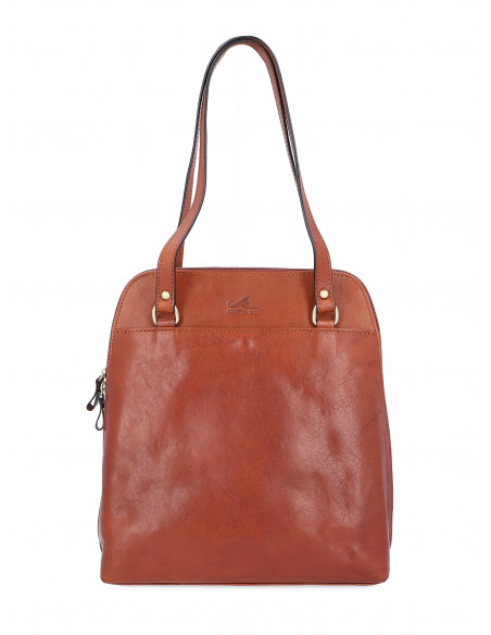 Dámská italská kožená kabelka/batoh 2v1 Cristina Rui Lisa