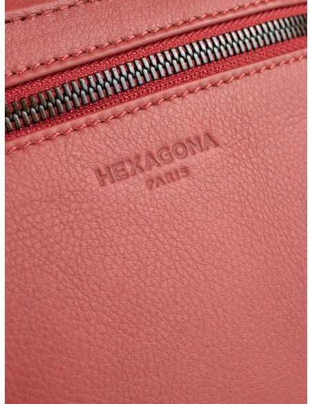 Dámská kožená kabelka crossbody Hexagona Andree