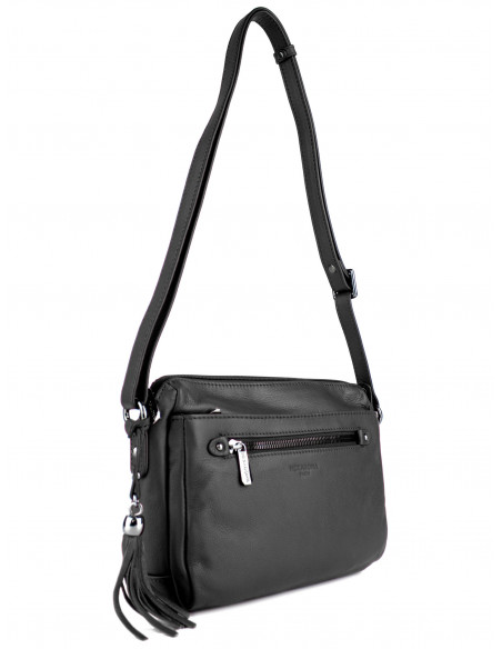 Dámská kožená kabelka crossbody Hexagona Andree