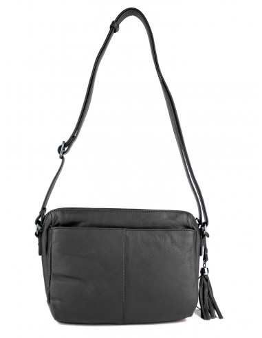 Dámská kožená kabelka crossbody Hexagona Andree