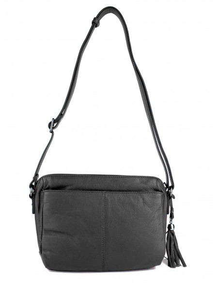 Dámská kožená kabelka crossbody Hexagona Andree