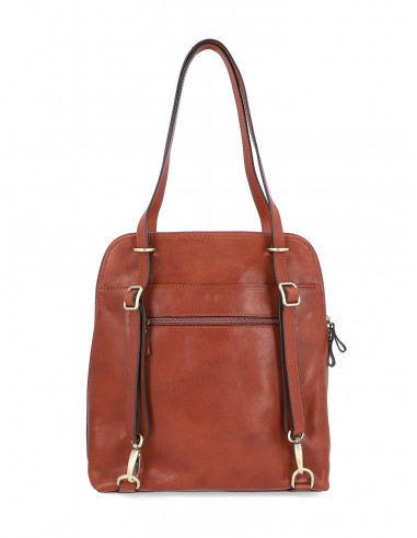 Dámská italská kožená kabelka/batoh 2v1 Cristina Rui Lisa
