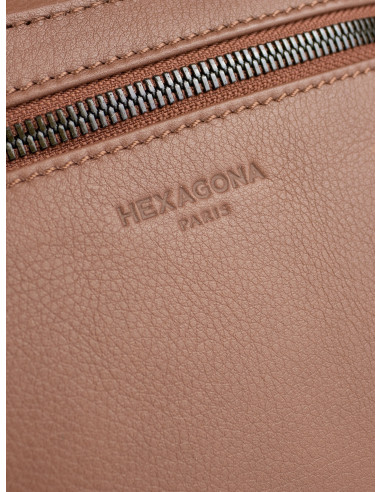 Dámská kožená kabelka crossbody Hexagona Andree