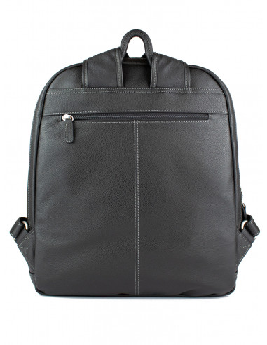 Kožený batoh na notebook Hexagona Benny v městském stylu