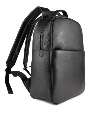 Kožený batoh na notebook Hexagona David v městském stylu