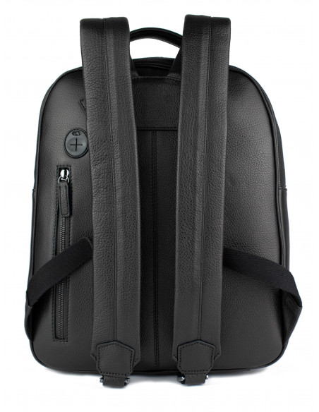 Kožený batoh na notebook Hexagona David v městském stylu