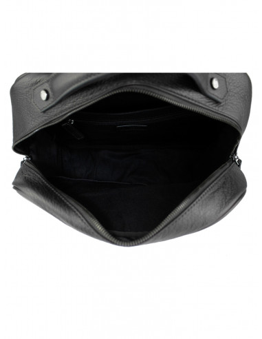 Kožený batoh na notebook Hexagona David v městském stylu