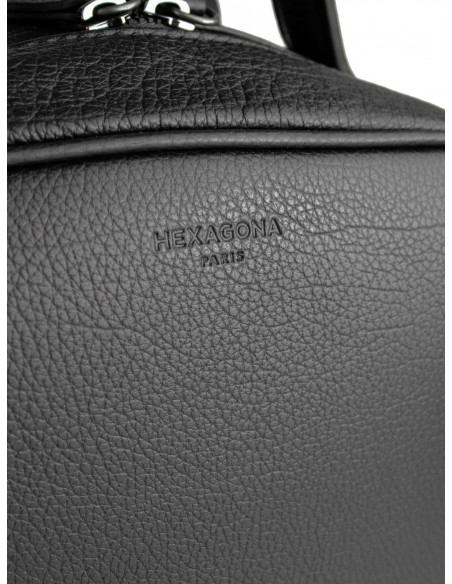 Kožený batoh na notebook Hexagona David v městském stylu