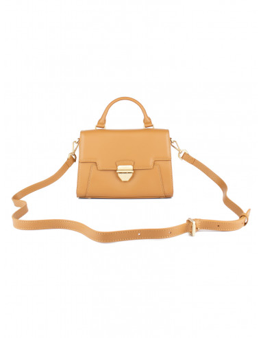 Dámská menší kožená kabelka Hexagona Edith