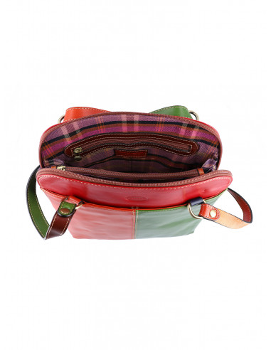 Dámská italská kožená kabelka/batoh 2v1 Cristina Rui Lisa