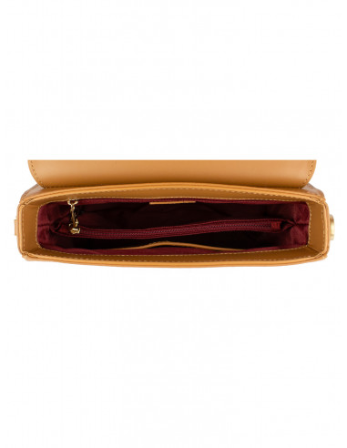 Dámská menší kožená kabelka Hexagona Edith