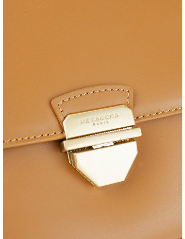 Dámská menší kožená kabelka Hexagona Edith