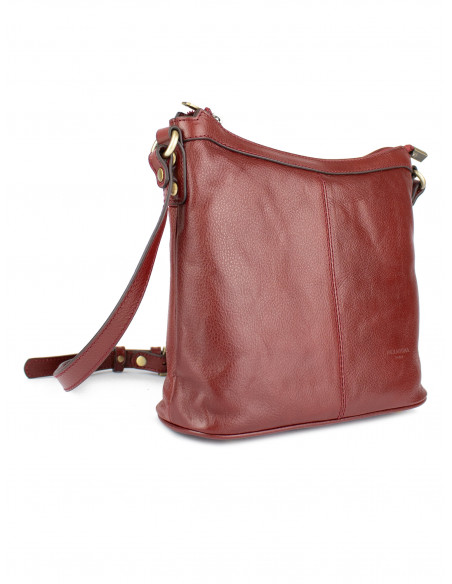 Dámská kožená kabelka crossbody Hexagona Henriette