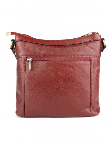 Dámská kožená kabelka crossbody Hexagona Henriette