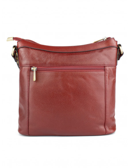 Dámská kožená kabelka crossbody Hexagona Henriette