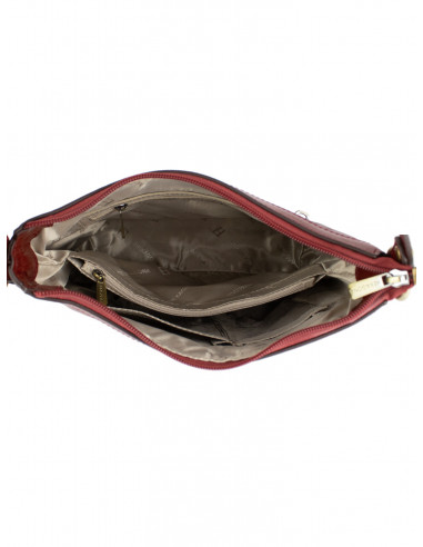 Dámská kožená kabelka crossbody Hexagona Henriette