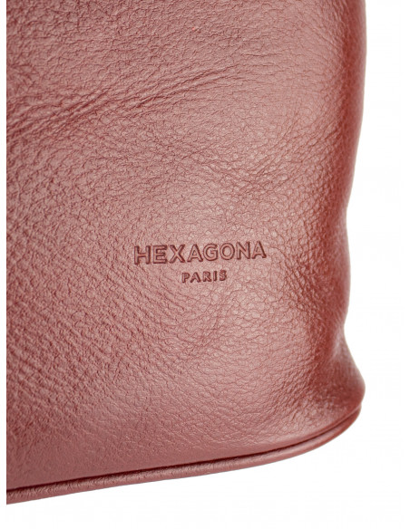 Dámská kožená kabelka crossbody Hexagona Henriette
