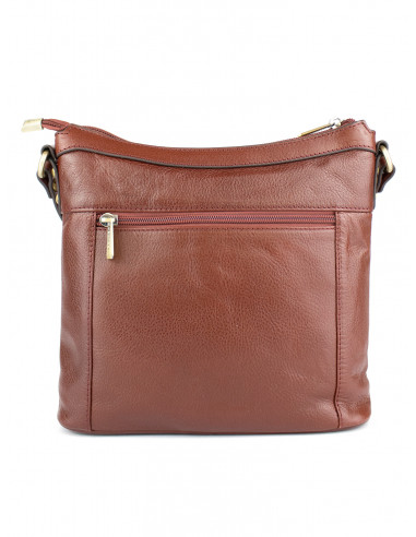 Dámská kožená kabelka crossbody Hexagona Henriette