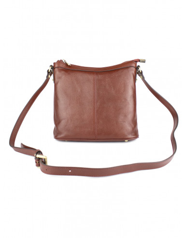 Dámská kožená kabelka crossbody Hexagona Henriette