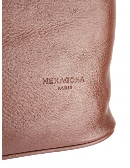 Dámská kožená kabelka crossbody Hexagona Henriette