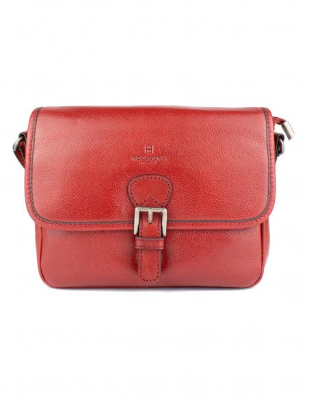 Dámská kožená kabelka crossbody Hexagona Ela