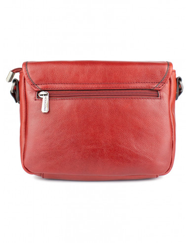 Dámská kožená kabelka crossbody Hexagona Ela